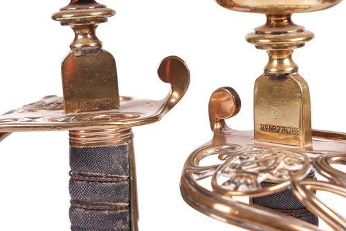 Lot 266 - A pair of Victorian possibly cavalry Officer's...