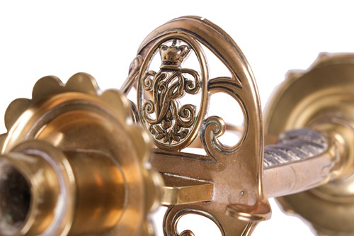 Lot 266 - A pair of Victorian possibly cavalry Officer's...