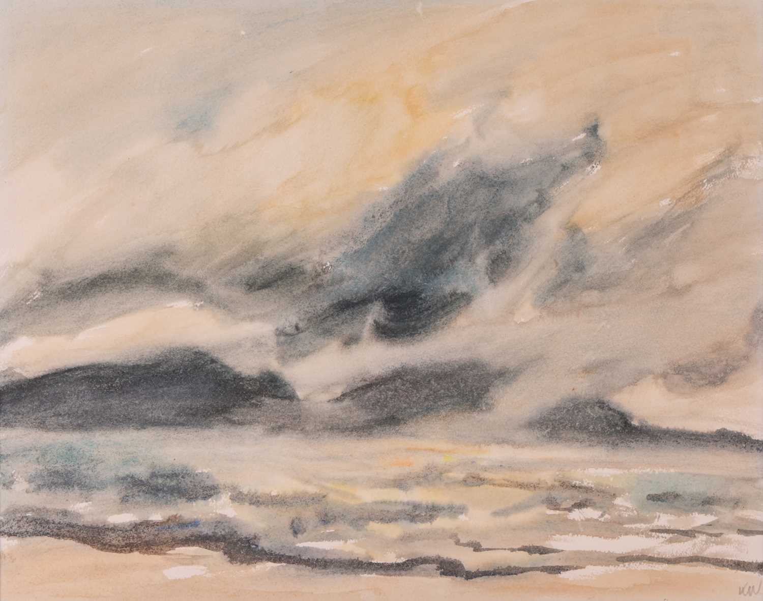 Lot 33 - Kyffin Williams (Welsh 1918-2006) Landscape...