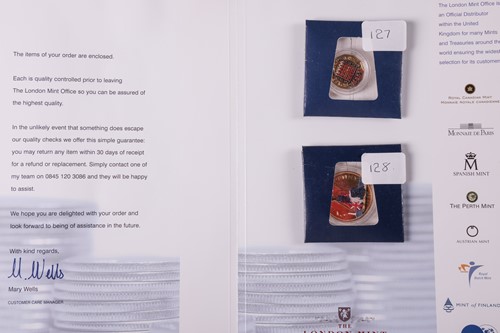 Lot 102 - A large group of commemorative coin sets, to...