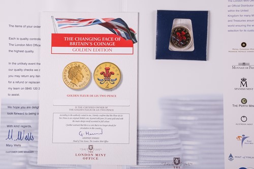 Lot 102 - A large group of commemorative coin sets, to...