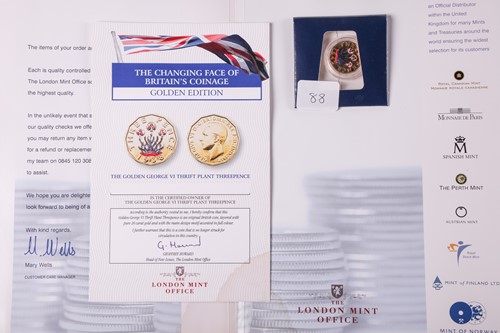 Lot 102 - A large group of commemorative coin sets, to...