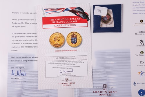 Lot 102 - A large group of commemorative coin sets, to...