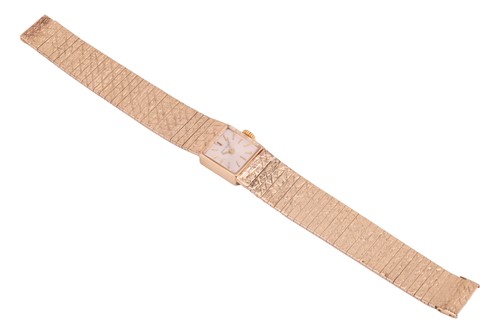Lot 284 - Jean Renet 9ct Gold Wrist Watch Reference: 2F...