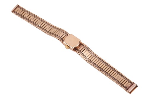 Lot 284 - Jean Renet 9ct Gold Wrist Watch Reference: 2F...