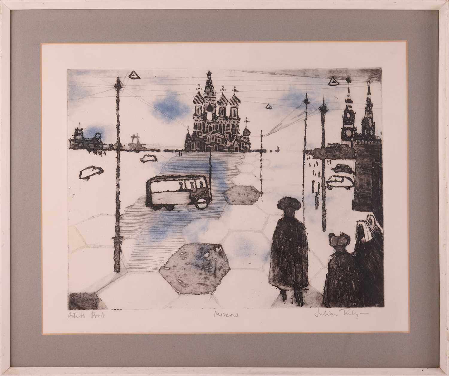 Lot 38 - Julian Trevelyan (British 1910-1988), Moscow,...