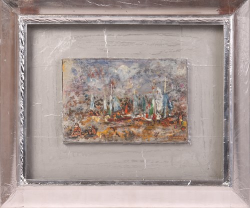 Lot 22 - Terry Setch (British, b.1936) By The Sea As By...