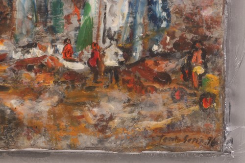 Lot 22 - Terry Setch (British, b.1936) By The Sea As By...