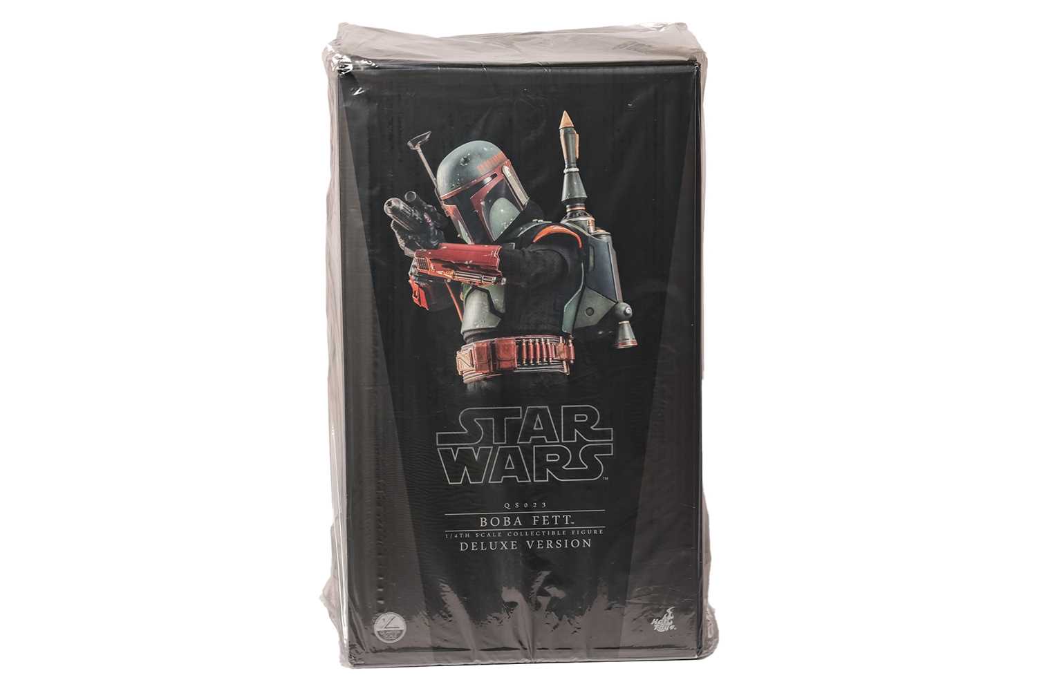 Lot 8 - A Star Wars Hot Toys Boba Fett Deluxe Version...