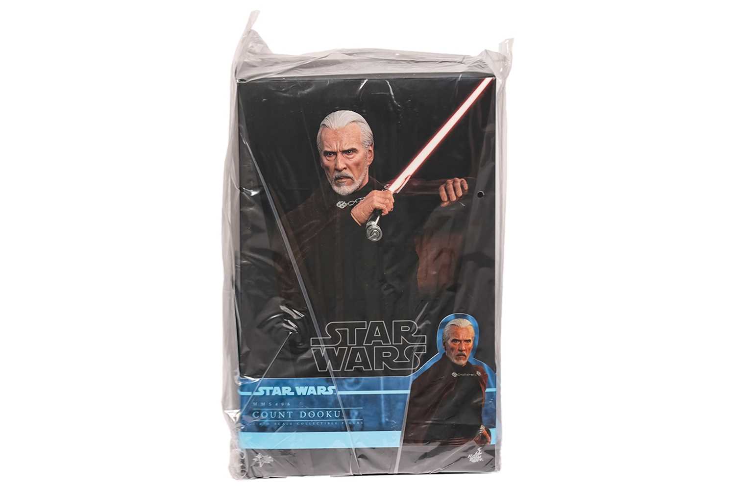 Lot 10 - A Star Wars Hot Toys Count Dooku 1:6 Figure,...
