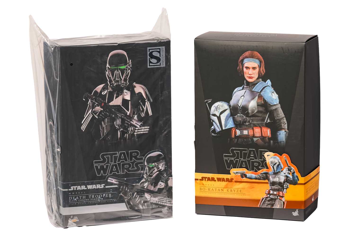 Lot 33 - A Star Wars Hot Toys Death Trooper Black...