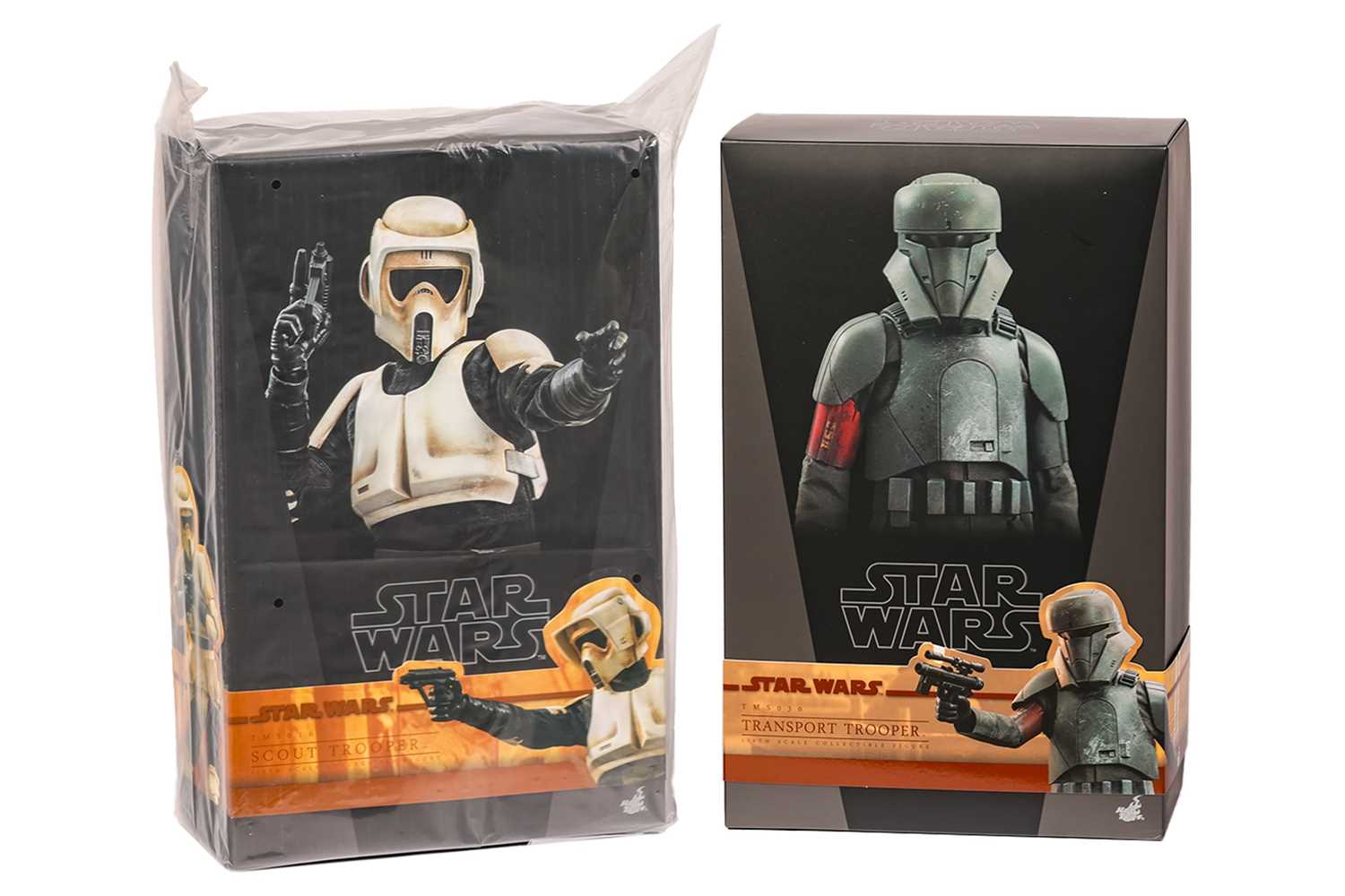 Lot 45 - A Star Wars Hot Toys Scout Trooper...