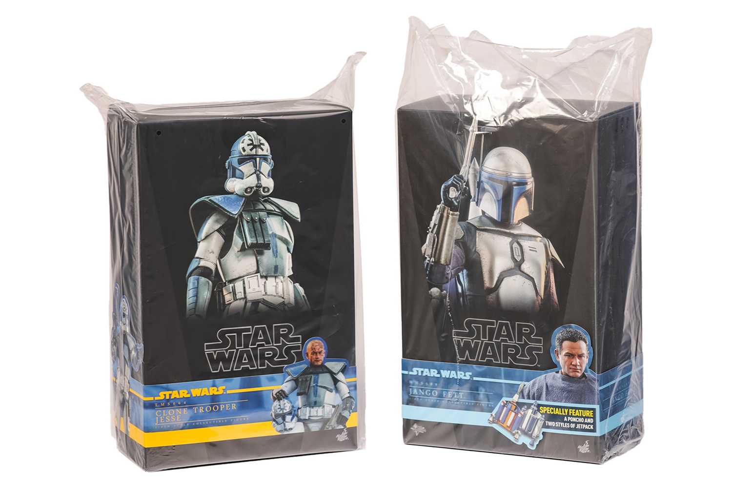 Lot 48 - A Star Wars Hot Toys Jango Fett 1:6 Figure,...