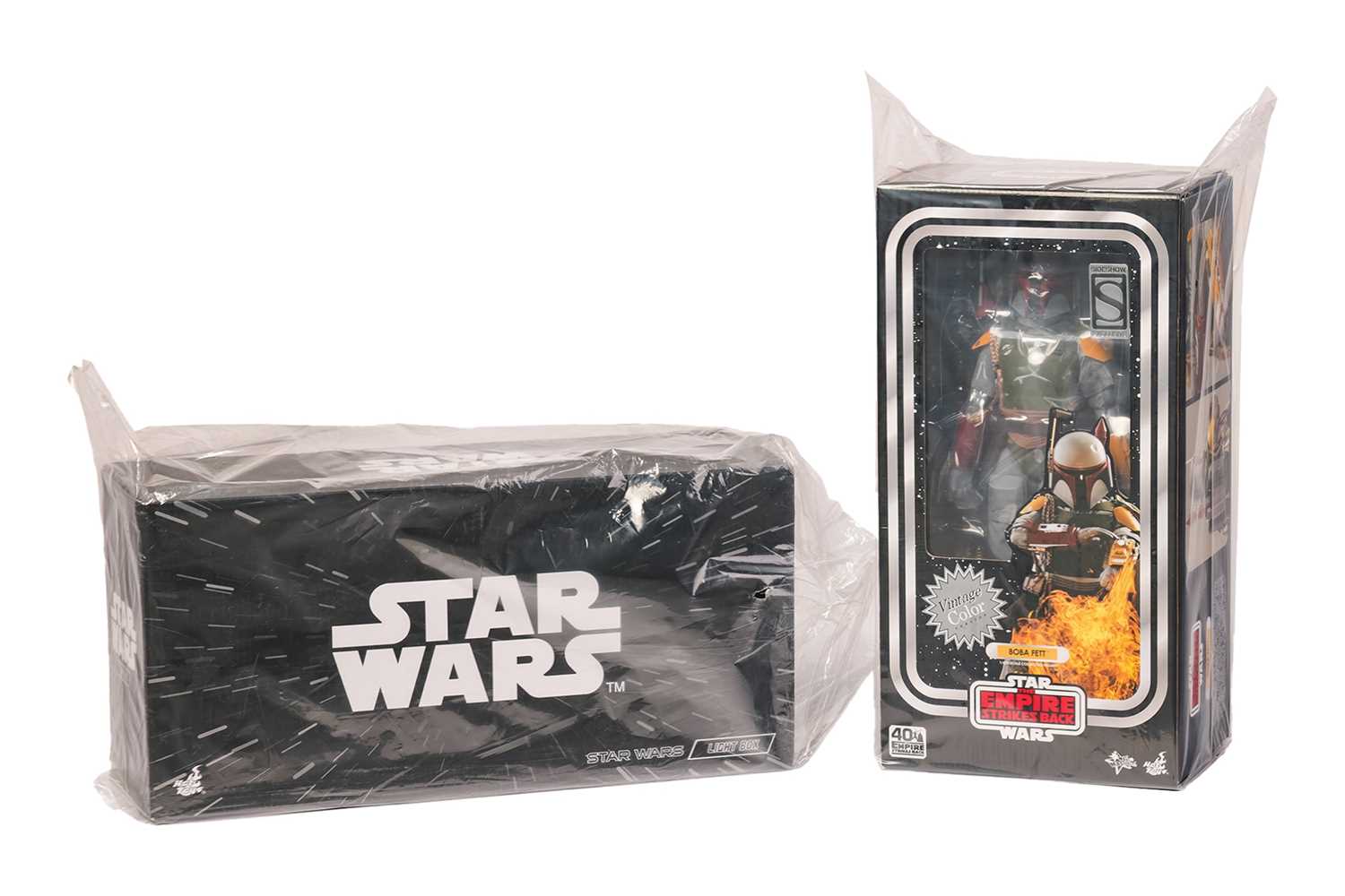 Lot 56 - A Star Wars Hot Toys Boba Fett Empire Strikes...