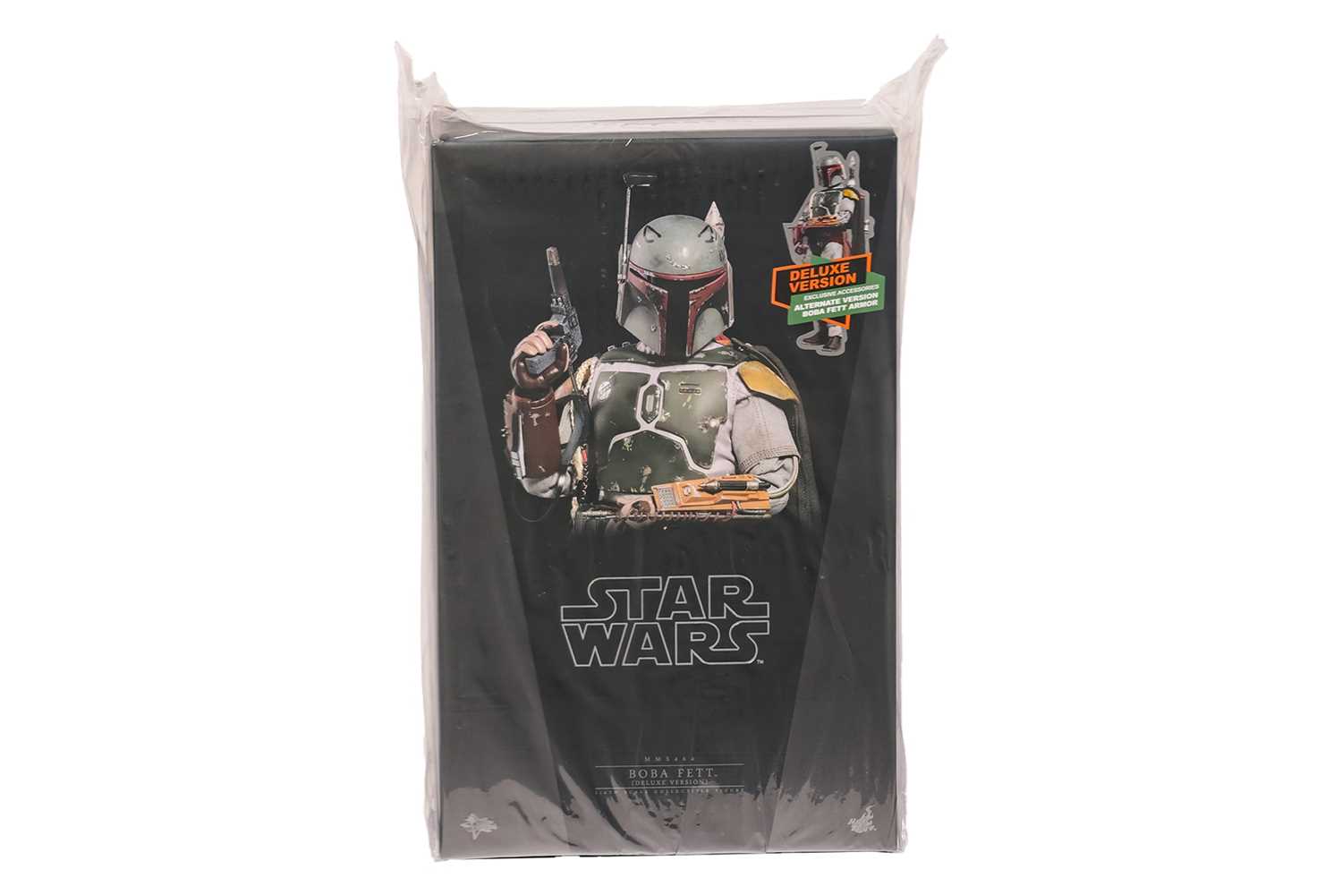Lot 71 - A Star Wars Hot Toys Boba Fett Deluxe 1:6...