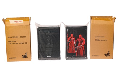 Lot 75 - A Star Wars Hot Toys Royal Guard 1:6 Scale...