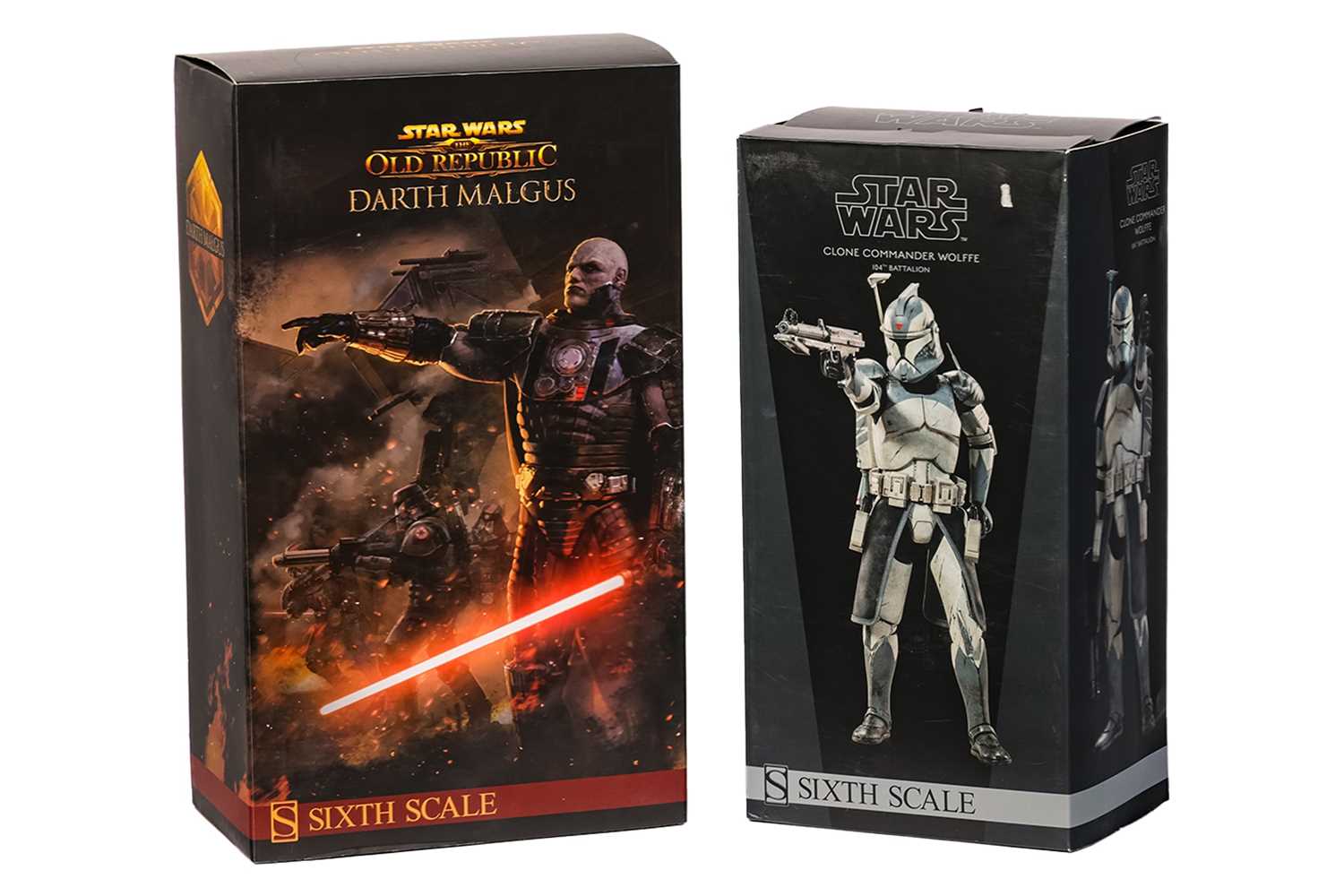Lot 77 - A Star Wars Sideshow Collectibles Darth Malgus...