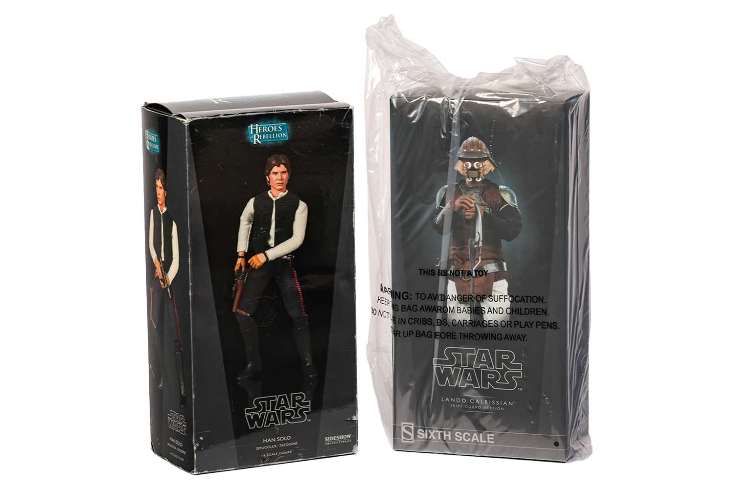 Lot 80 - A Star Wars Sideshow Collectibles Lando...