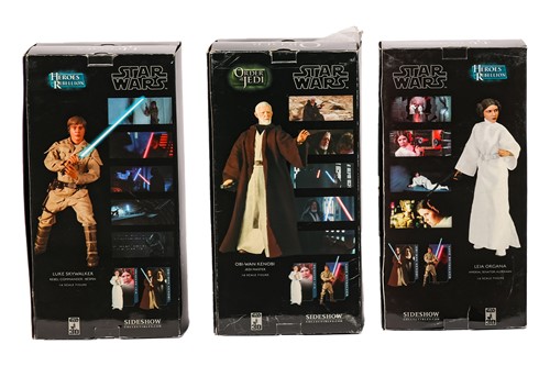 Lot 85 - A Star Wars Sideshow Collectibles Heroes...