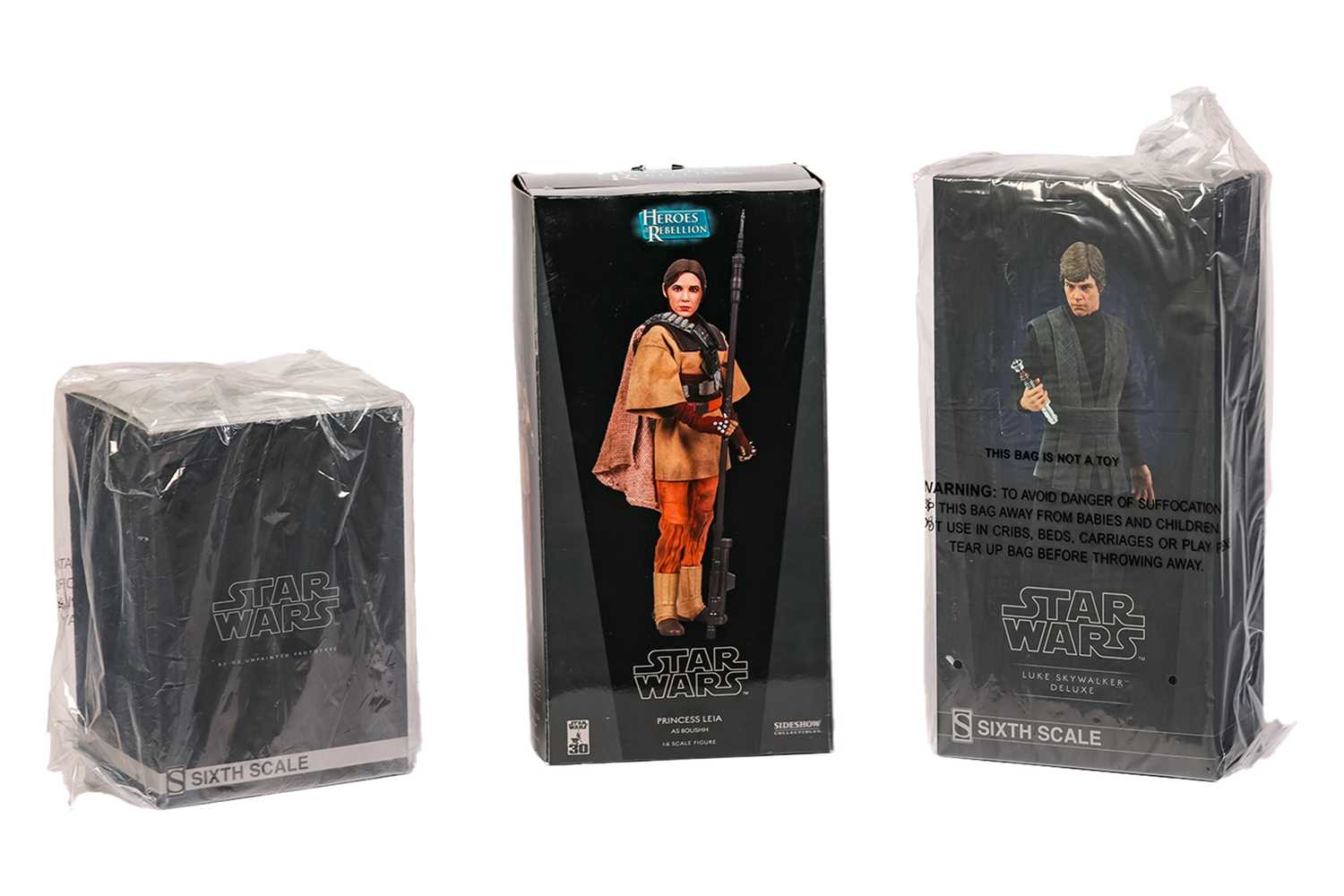Lot 93 - A Star Wars Sideshow Collectibles Luke...