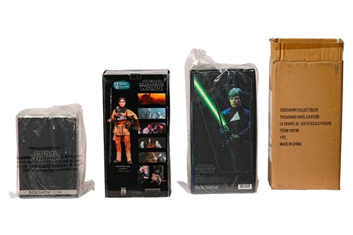 Lot 93 - A Star Wars Sideshow Collectibles Luke...