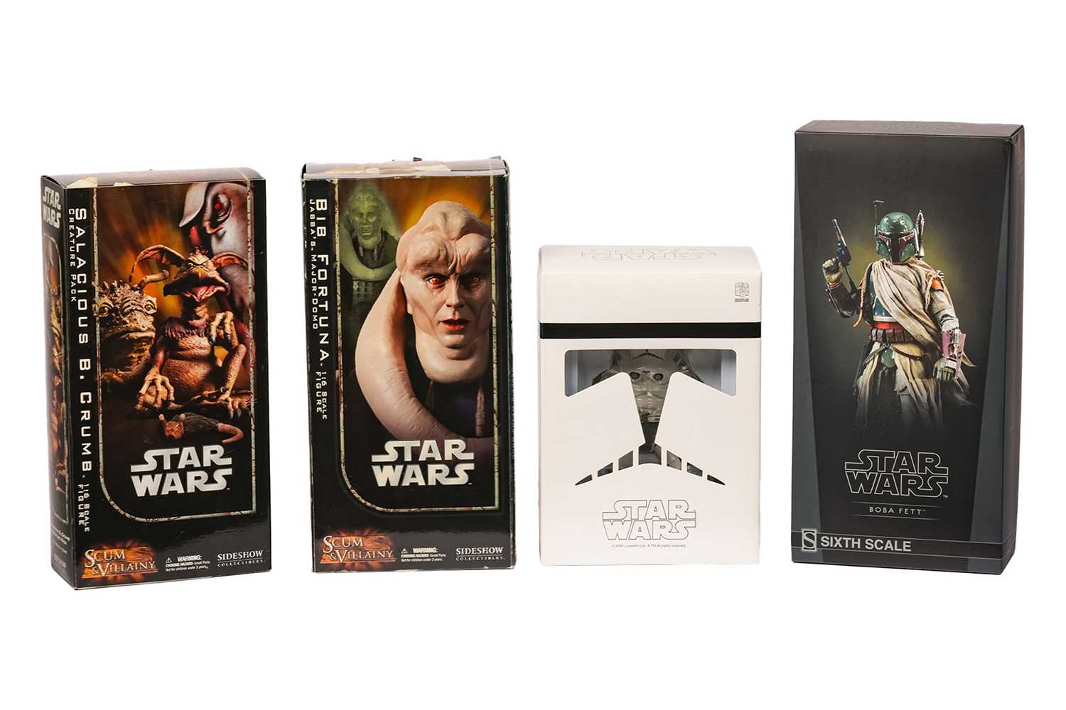 Lot 95 - A Star Wars Side Show Collectibles Boba Fett...