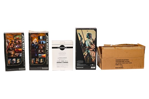 Lot 95 - A Star Wars Side Show Collectibles Boba Fett...