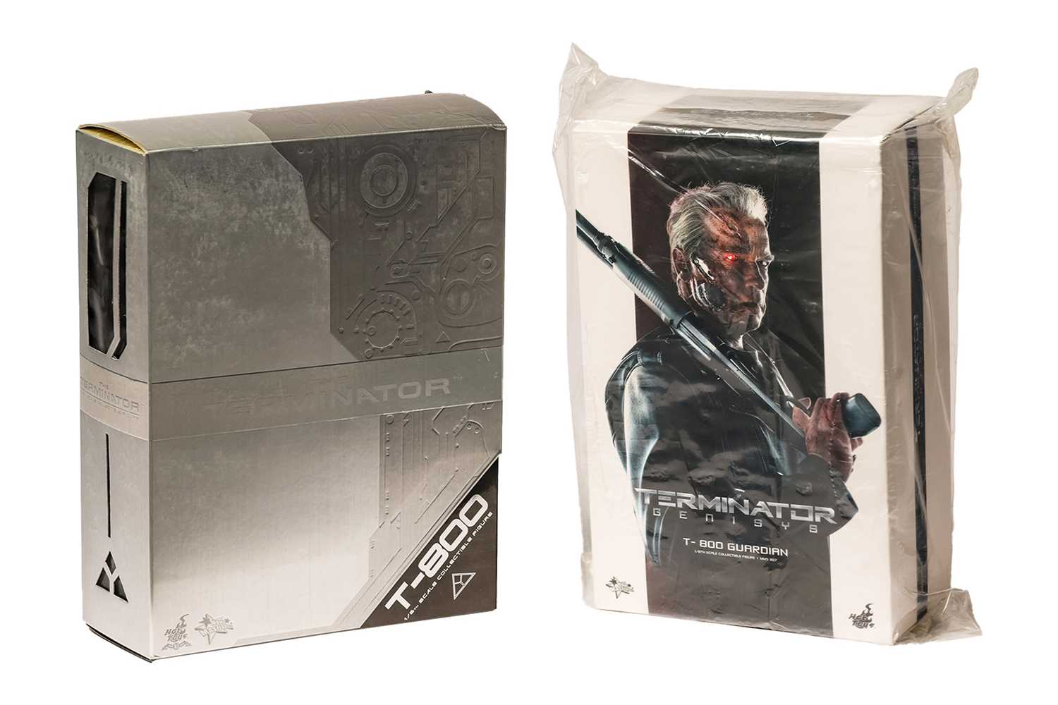 Lot 101 - A Terminator Hot Toys T-800 1:6 scale figure,...