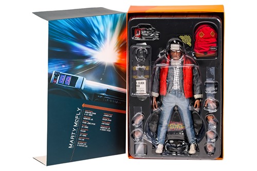 Lot 108 - A Hot Toys Back to The Future Marty McFly 1:6...
