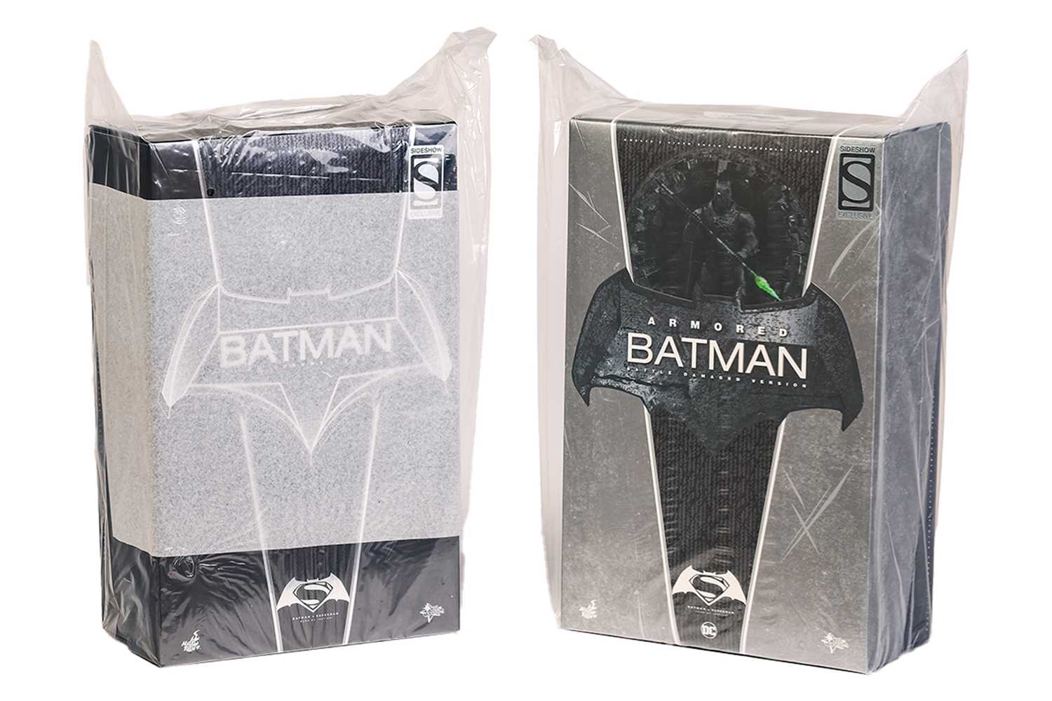 Lot 110 - A Hot Toys Batman V Superman Batman Black...