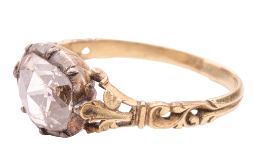 Lot 38 - A Georgian diamond solitaire ring, featuring...