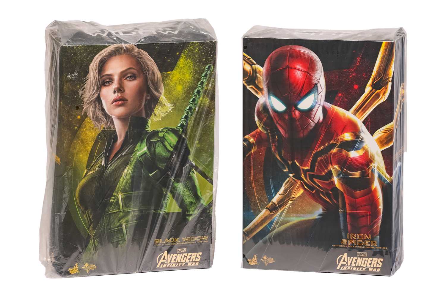 Lot 127 - A Marvel Avengers Infinity War Hot Toys Black...