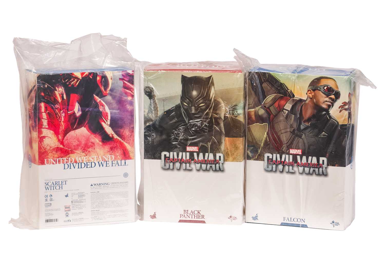 Lot 130 - A Marvel Hot Toys Civil War Captain America...