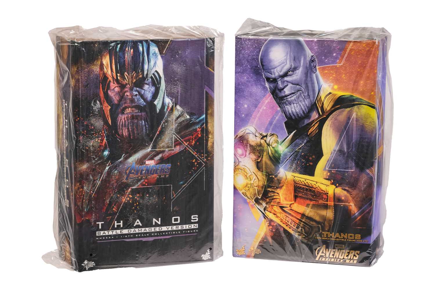 Lot 134 - A Marvel Hot Toys Avengers End Game Thanos...