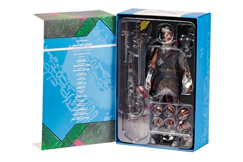 Lot 141 - A Thor Ragnarok Hot Toys Hela 1:6 Figure Set,...