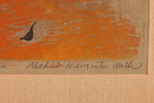 Lot 43 - Mildred Nungester Wolfe (American 1912-2009),...
