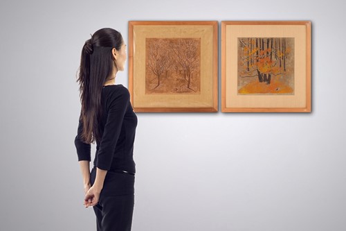 Lot 43 - Mildred Nungester Wolfe (American 1912-2009),...