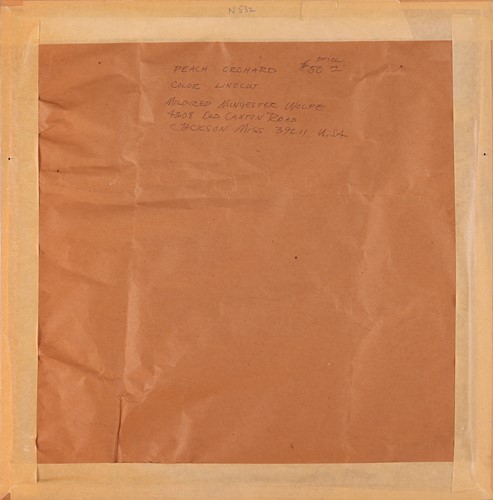 Lot 43 - Mildred Nungester Wolfe (American 1912-2009),...