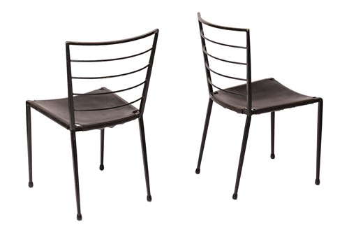 Lot 101 - Robert Heal for Ladderax a set of six iron...
