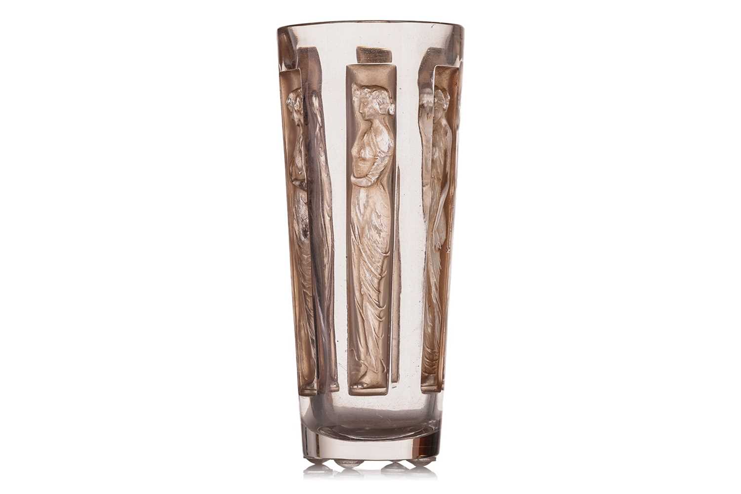 Lot 222 - Rene Lalique (French, 1860-1945), a Gobelet...