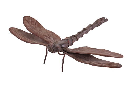Lot 80 - A Japanese bronze Jizai Okimono of a Japanese...