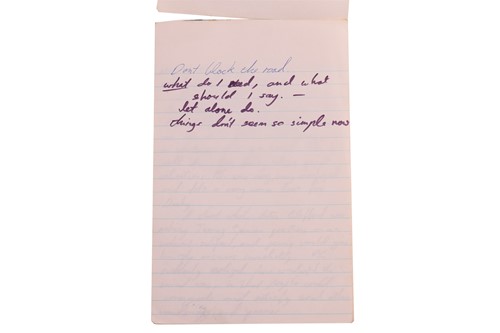 Lot 3 - Peter Green: A Handwritten Account of A...