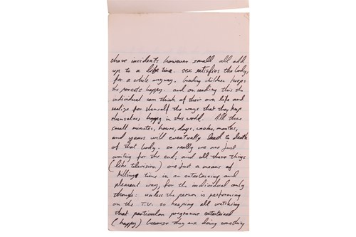 Lot 3 - Peter Green: A Handwritten Account of A...