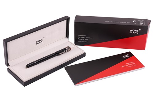 Lot 71 - Montblanc - a Rouge & Noir Spider...