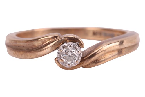 Lot 13 - A diamond-set ring, pendant on chain and...