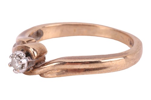 Lot 13 - A diamond-set ring, pendant on chain and...