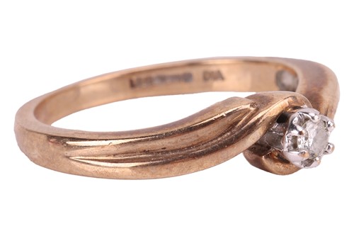 Lot 13 - A diamond-set ring, pendant on chain and...