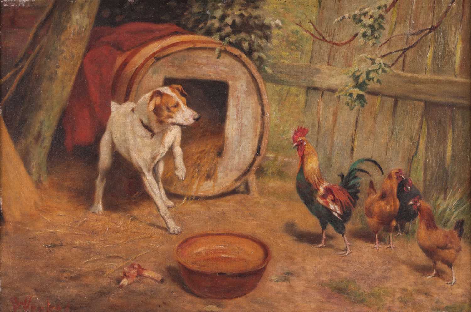 Lot 13 - William Weekes (British, fl.1856 - 1904)...