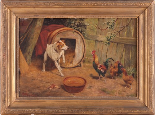 Lot 13 - William Weekes (British, fl.1856 - 1904)...