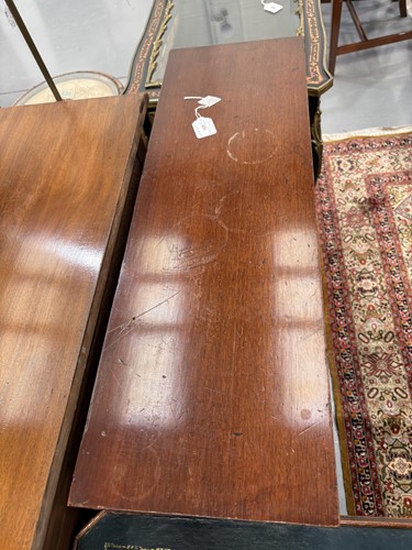 Lot 105 - A pair of 19th century mahogany small...